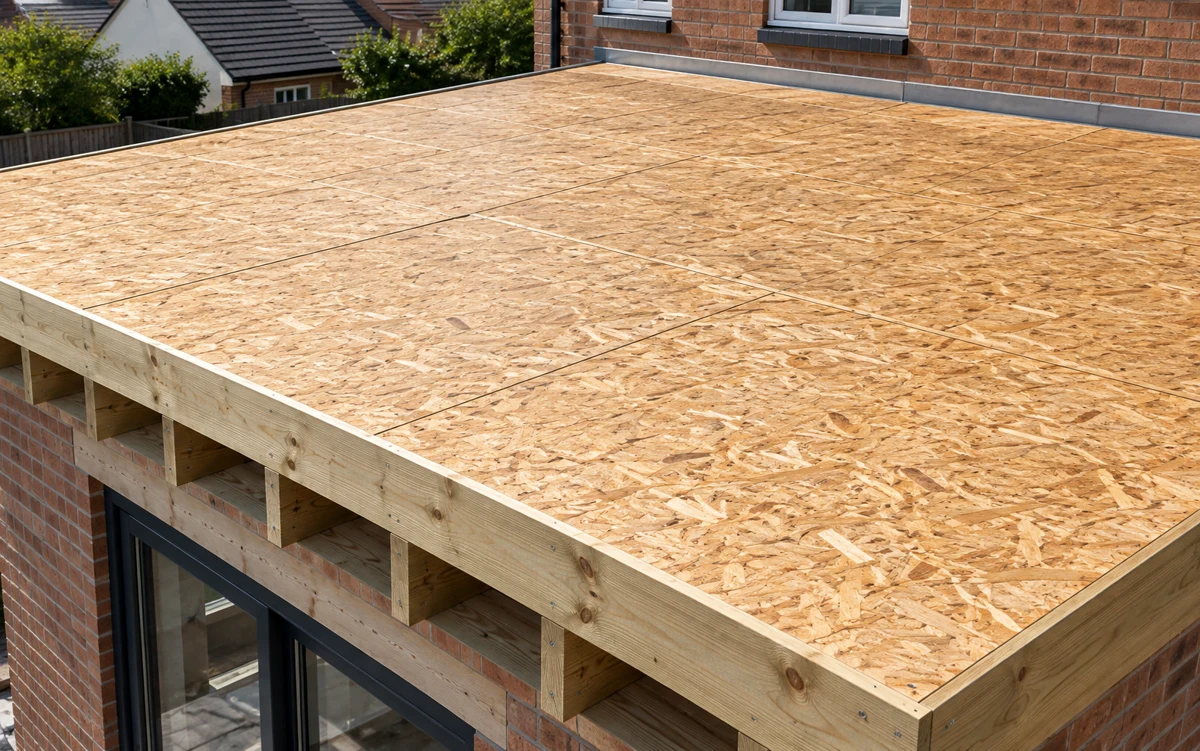 Roof decking illustration