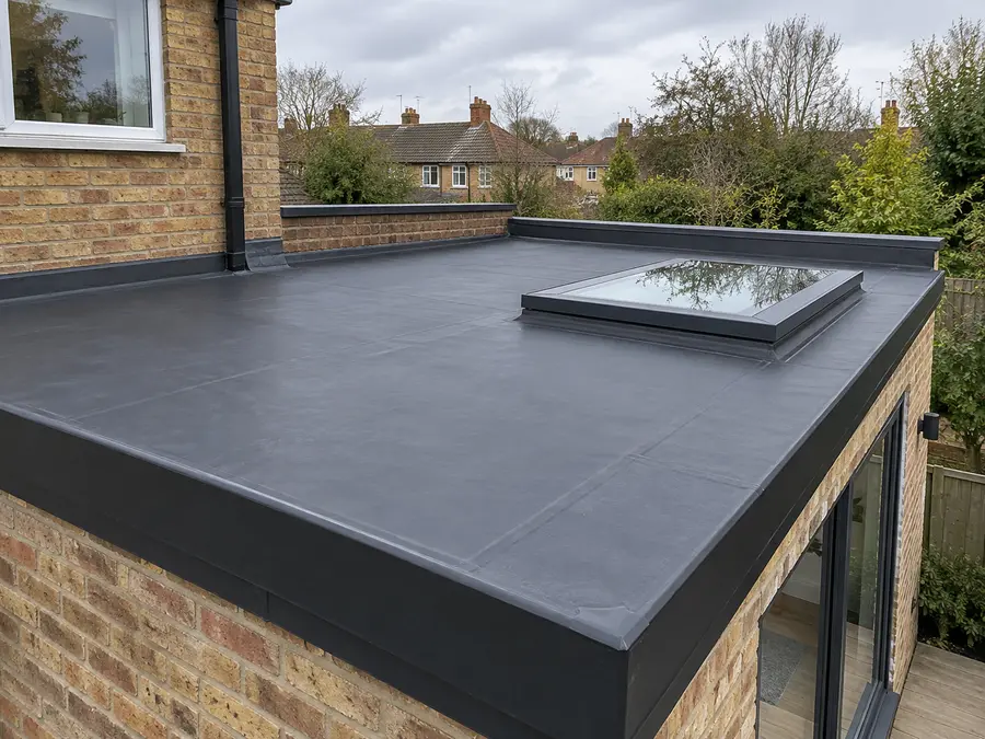 EPDM rubber roofing concept