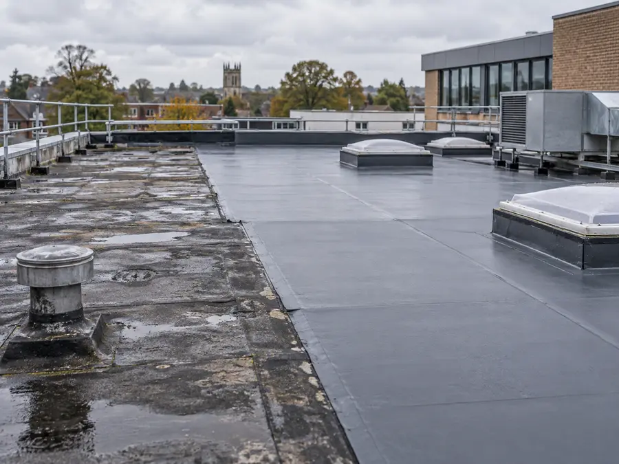 Roof replacement & refurbishment illustration