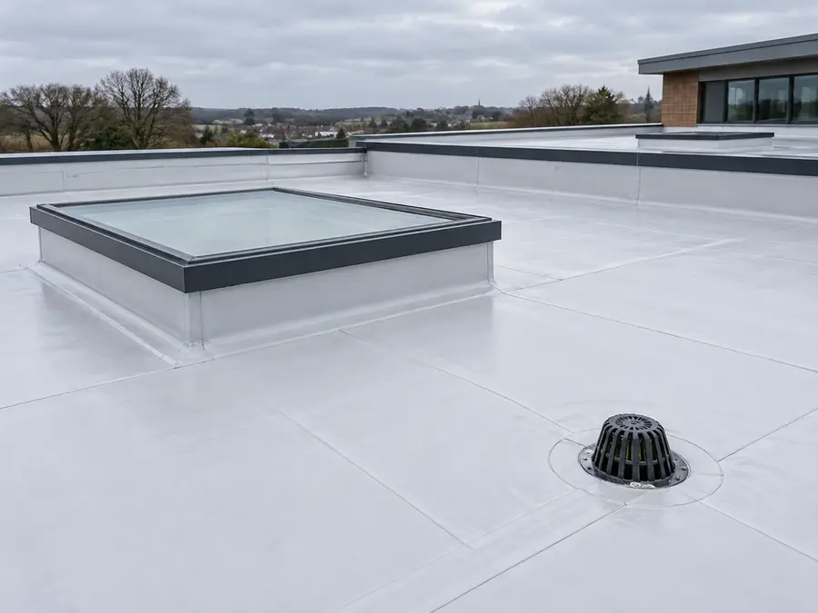 Gutters & drainage illustration