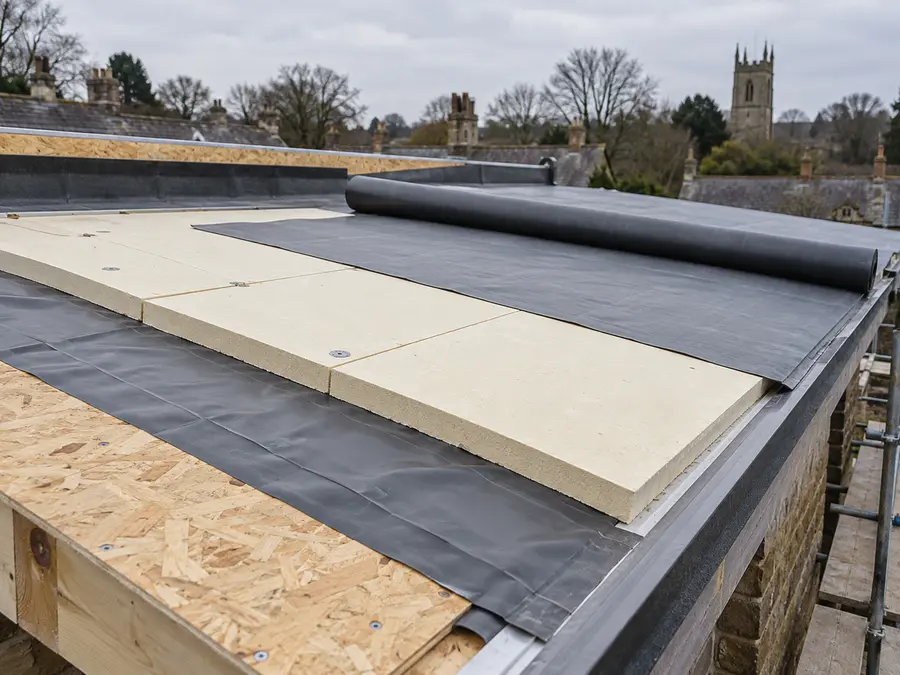 Warm roof systems illustration