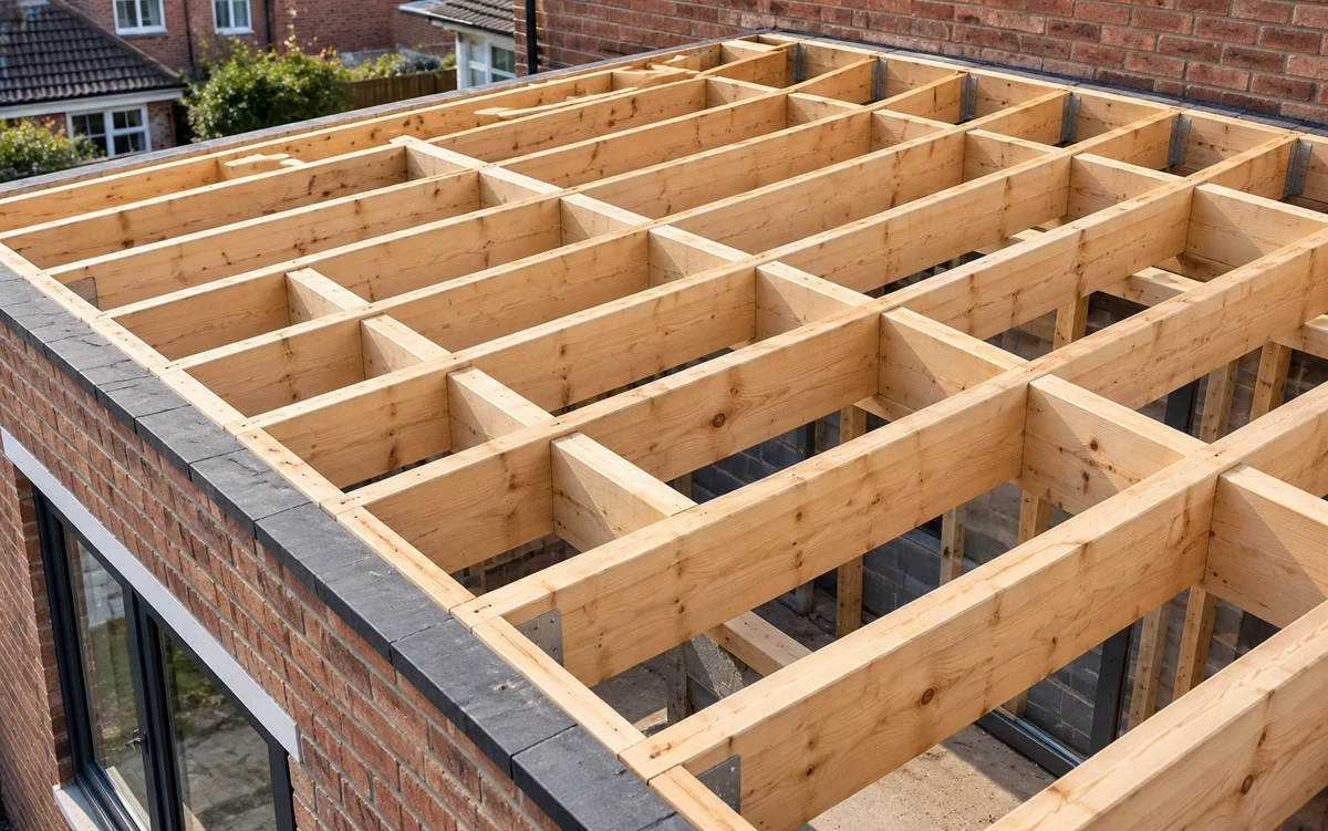 Timber structure illustration